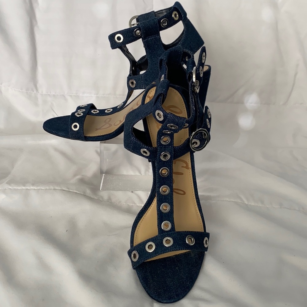 SAM EDELMAN DENIM SANDALS